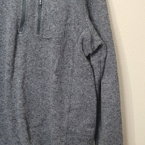 Woolrich ● Gray Heather Half Zip Pullover Sweater Men’s Size XL - Picture 2 of 8